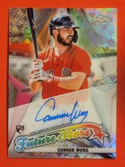 Connor Wong #CA-CW Baseball Cards 2022 Topps Chrome Logofractor Autographs Prices