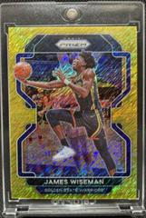 James Wiseman [Gold Shimmer] Basketball Cards 2021 Panini Prizm Prices