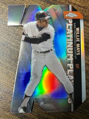 Willie Mays Baseball Cards 2021 Topps Chrome Update Platinum Player Die Cuts Prices