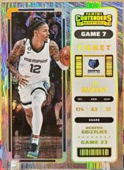 Ja Morant [Game 7] #77 Basketball Cards 2022 Panini Contenders Prices