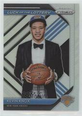 Kevin Knox [Silver Prizm] Basketball Cards 2018 Panini Prizm Luck of the Lottery Prices