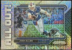 Josh Allen [Mojo] #AO-3 Football Cards 2022 Panini Prizm All Out Prices