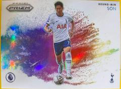 Heung Min Son #3 Soccer Cards 2022 Panini Prizm Premier League Color Blast Prices