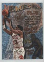 Scottie Pippen, Grant Hill Basketball Cards 1995 Stadium Club Nemeses Prices