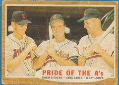 Siebern, Bauer, Lumpe Baseball Cards 1962 Venezuela Topps Prices