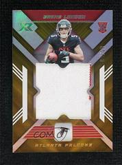 Drake London [Gold] #RXL-7 Football Cards 2022 Panini XR Rookie XL Materials Prices