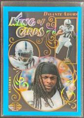 Davante Adams [Light Blue] #4 Football Cards 2023 Panini Illusions King of Cards Prices