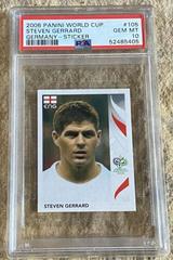 Steven Gerrard #105 Soccer Cards 2006 Panini World Cup Germany Sticker Prices