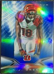 A.J. Green [Blue] #37 Football Cards 2014 Topps Platinum Prices