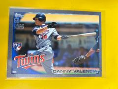Danny Valencia [Black] #US191 Baseball Cards 2010 Topps Update Prices