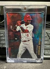 Jordan Walker [Red Foil] #36 Baseball Cards 2021 Bowman Inception Prices
