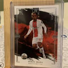 Sekou Mara #132 Soccer Cards 2022 Panini Impeccable Premier League Prices