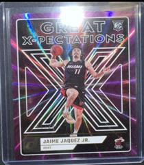 Jaime Jaquez Jr. [Purple] #13 Basketball Cards 2023 Panini Donruss Great X Pectations Prices