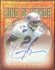 Larry Brown #RH-LB Football Cards 2002 Topps Ring of Honor Autographs Prices