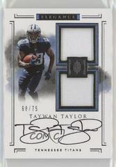 Taywan Taylor [Helmet, Patch Autograph] #119 Football Cards 2017 Panini Impeccable Prices