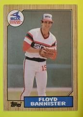Floyd Bannister #737 Baseball Cards 1987 Topps Tiffany Prices