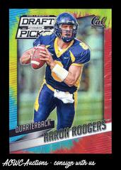 Aaron Rodgers [Tie Dyed Prizm] #2 Football Cards 2015 Panini Prizm Collegiate Draft Picks Prices