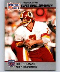 Joe Theismann Football Cards 1990 Pro Set Super Bowl 160 Prices