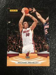 Michael Beasley #132 Basketball Cards 2009 Panini Prices