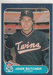 John Butcher Baseball Cards 1986 Fleer Prices