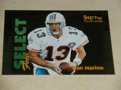 Dan Marino #1 Football Cards 1995 Panini Select Certified Few Prices