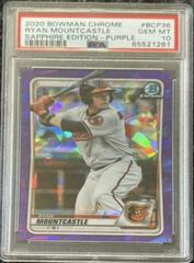 Ryan Mountcastle [Purple] #BCP-36 Baseball Cards 2020 Bowman Sapphire Prices