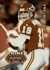 Joe Montana #153 Football Cards 1995 Playoff Prime Prices