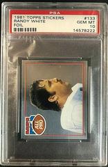 Randy White [Foil] #133 Football Cards 1981 Topps Stickers Prices