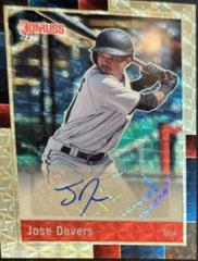 Jose Devers [Gold] #R88S-JD Baseball Cards 2022 Panini Donruss Optic Retro 1988 Signatures Prices
