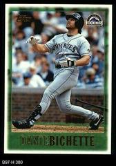 Dante Bichette Baseball Cards 1997 Topps Prices