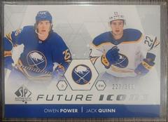 Owen Power, Jack Quinn #FI-4 Hockey Cards 2022 SP Authentic Future Icons Prices