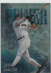 Jose Canseco #101 Baseball Cards 1997 Finest Embossed Prices
