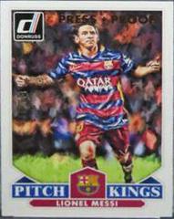 Lionel Messi [Bronze Press Proof] Soccer Cards 2015 Panini Donruss Pitch Kings Prices
