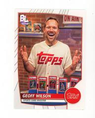 Geoff Wilson Baseball Cards 2023 Topps Big League Hobby Influencer Prices