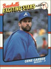 Gene Garber #17 Baseball Cards 1987 Fleer Exciting Stars Prices