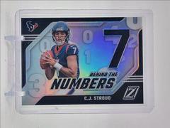 C.J. Stroud [Silver] #5 Football Cards 2023 Panini Zenith Behind the Numbers Prices