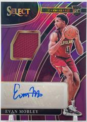 Evan Mobley Basketball Cards 2021 Panini Select Rookie Jersey Autographs Prices