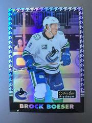 Brock Boeser [Purple Houndstooth] #R-15 Hockey Cards 2020 O Pee Chee Platinum Retro Prices