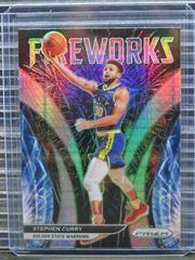 Stephen Curry [Hyper Prizm] Basketball Cards 2021 Panini Prizm Fireworks Prices