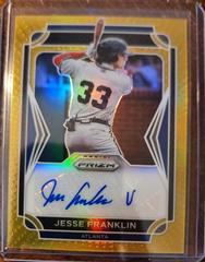 Jesse Franklin [Gold Prizm] #43 Baseball Cards 2021 Panini Prizm Draft Picks Autographs Prices