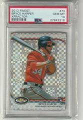 Bryce Harper [Xfractor] #73 Baseball Cards 2012 Finest Prices