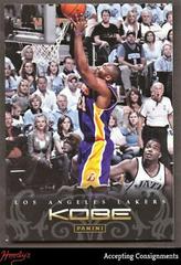 Kobe Bryant [Gold] #157 Basketball Cards 2012 Panini Kobe Anthology Prices