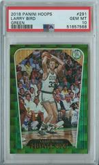Larry Bird [Green] Basketball Cards 2018 Panini Hoops Prices