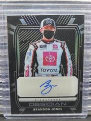 Brandon Jones #OS-BJ Racing Cards 2021 Panini Chronicles NASCAR Obsidian Signatures Prices