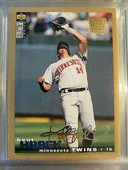 Kent Hrbek #227 Baseball Cards 1995 Collector's Choice Se Prices