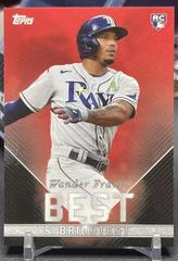 Wander Franco [Red] #30 Baseball Cards 2022 Topps X Wander Franco Prices
