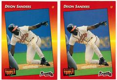 Deion Sanders Baseball Cards 1992 Panini Donruss Triple Play Prices