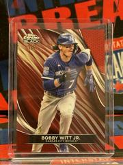 Bobby Witt Jr. [Red Refractor] #72 Baseball Cards 2024 Topps Chrome Black Prices