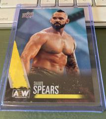 Shawn Spears [Exclusive] #3 Wrestling Cards 2021 Upper Deck AEW Prices