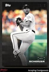 Max Scherzer [Background Color] #54B Baseball Cards 2019 Topps on Demand Black and White Prices